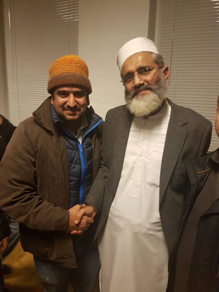 امیر جماعت اسلامی کے ساتھ ایک تصویر کا قصہ امیر جماعت اسلامی کے ساتھ ایک تصویر کا قصہ